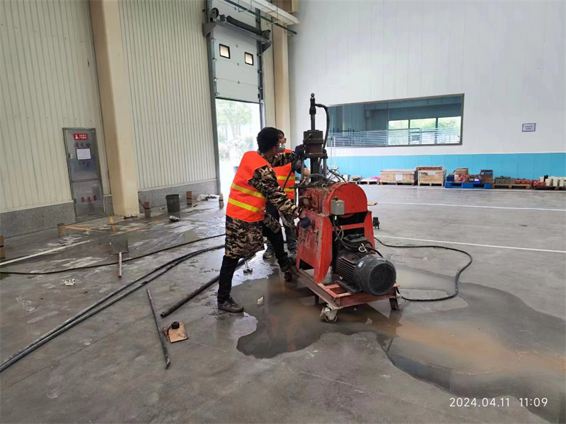 师宗厂房地面下沉塌陷注浆加固施工